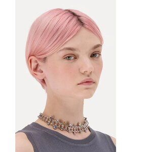 Justine Clenquet  Mindy crystal-embellished choker